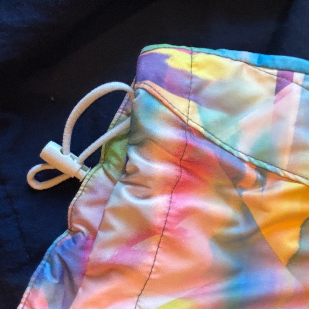 Lucy Multicolor Patterned Rain Jacket - image 6